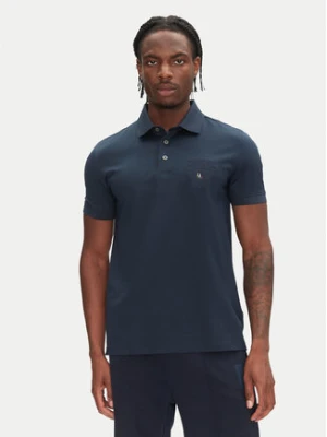Aeronautica Militare Polo 251PO1863J682 Granatowy Regular Fit
