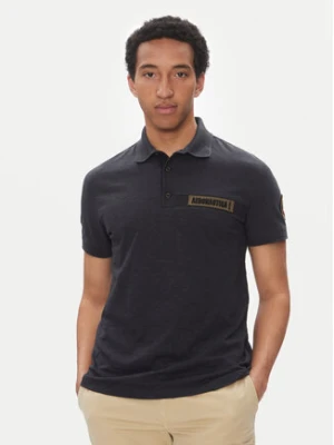 Aeronautica Militare Polo 251PO1865J680 Granatowy Regular Fit