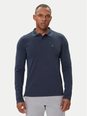 Aeronautica Militare Polo 252PO1886UJ00703 Granatowy Regular Fit
