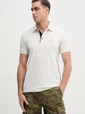 Aeronautica Militare polo bawełniane beżowy