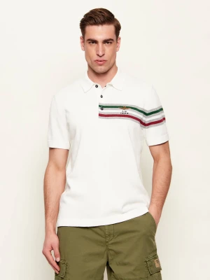 Aeronautica Militare Polo | Regular Fit ecru