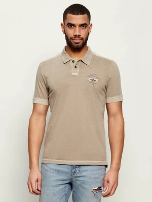 Aeronautica Militare Polo | Regular Fit beżowy