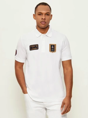 Aeronautica Militare Polo | Regular Fit biały