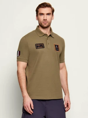 Aeronautica Militare Polo | Regular Fit oliwkowy