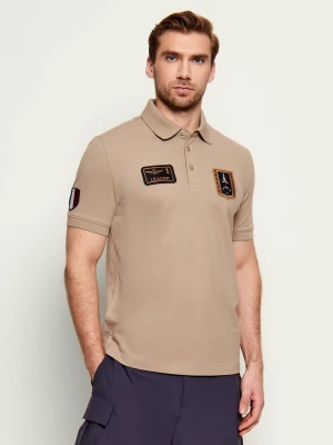 Aeronautica Militare Polo | Regular Fit beżowy