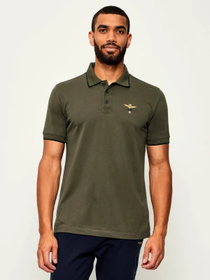 Aeronautica Militare Polo | Regular Fit zielony