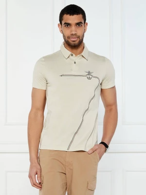 Aeronautica Militare Polo | Regular Fit beżowy