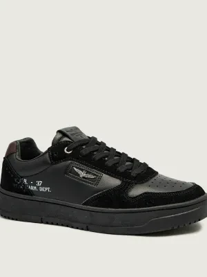 Aeronautica Militare Skórzane sneakersy