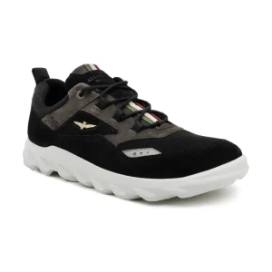 Aeronautica Militare Skórzane sneakersy