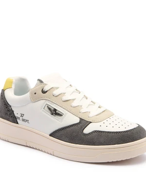 Aeronautica Militare Skórzane sneakersy