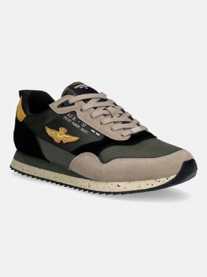 Aeronautica Militare SNEAKER sneakersy męskie zielony