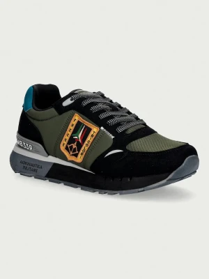 Aeronautica Militare SNEAKERS sneakersy męskie zielony