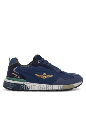 Aeronautica Militare Sneakersy 252SC0276UCT04249 Granatowy