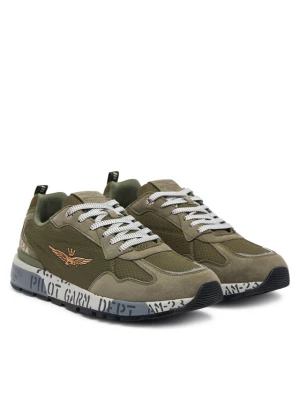 Aeronautica Militare Sneakersy 262SC0276UCT04327 Zielony