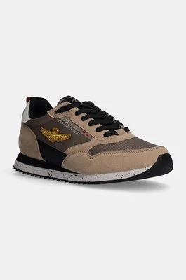 Aeronautica Militare sneakersy kolor beżowy SC288CT3379