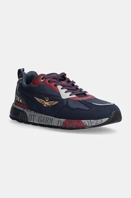 Aeronautica Militare sneakersy kolor granatowy SC276CT3380