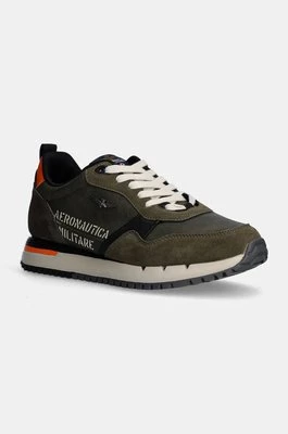 Aeronautica Militare sneakersy kolor zielony SC283CT3384