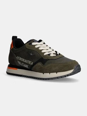 Aeronautica Militare sneakersy kolor zielony SC283CT3384