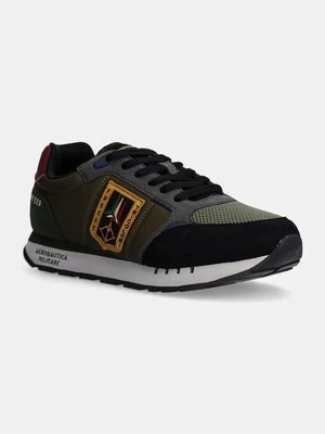 Aeronautica Militare sneakersy kolor zielony SC292CT3331