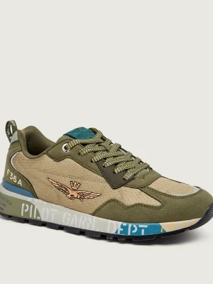 Aeronautica Militare Sneakersy oliwkowy