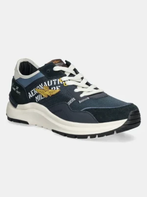 Aeronautica Militare sneakersy SC286CT3543 męskie kolor granatowy SC286CT3543
