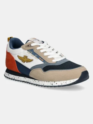 Aeronautica Militare sneakersy SC288CT3545 męskie kolor beżowy SC288CT3545