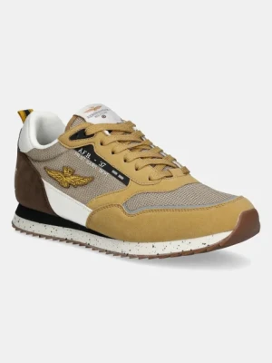Aeronautica Militare sneakersy SC288CT3545 męskie kolor brązowy SC288CT3545
