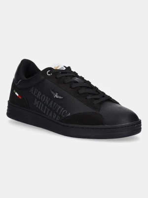 Aeronautica Militare sneakersy SNEAKERS męskie kolor czarny 252SC0306UCT03385