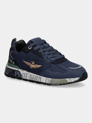 Aeronautica Militare sneakersy SNEAKERS męskie kolor granatowy 252SC0276UCT04249