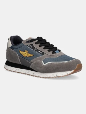 Aeronautica Militare sneakersy SNEAKERS męskie kolor szary 252SC0288UCT03545