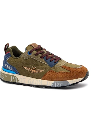 Aeronautica Militare Sneakersy | z dodatkiem skóry