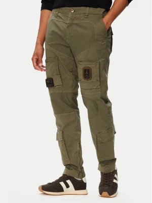 Aeronautica Militare Spodnie cargo 262PA1387UCT01493 Zielony Regular Fit