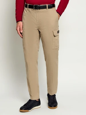 Aeronautica Militare Spodnie cargo | Regular Fit beżowy
