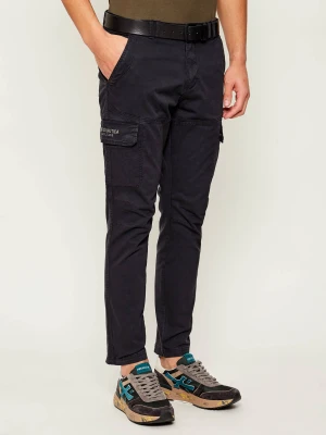 Aeronautica Militare Spodnie cargo | Regular Fit granatowy