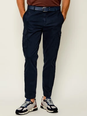 Aeronautica Militare Spodnie cargo | Regular Fit granatowy