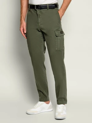 Aeronautica Militare Spodnie cargo | Regular Fit zielony
