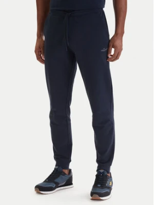 Aeronautica Militare Spodnie dresowe 261PF0872UF00459 Granatowy Regular Fit