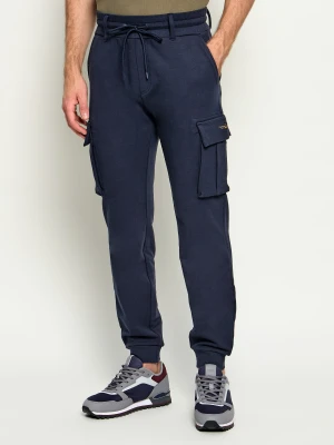 Aeronautica Militare Spodnie dresowe | Regular Fit granatowy