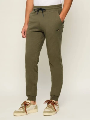Aeronautica Militare Spodnie dresowe | Regular Fit oliwkowy