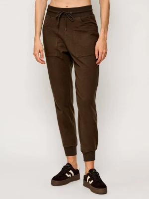 Aeronautica Militare Spodnie dresowe | Slim Fit brązowy