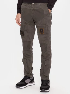 Aeronautica Militare Spodnie materiałowe 232PA1557CT3170 Khaki Regular Fit