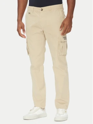 Aeronautica Militare Spodnie materiałowe 251PA1329CT2443 Beżowy Regular Fit