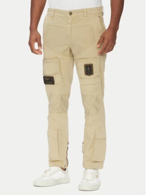 Aeronautica Militare Spodnie materiałowe 251PA1387CT1493 Beżowy Regular Fit
