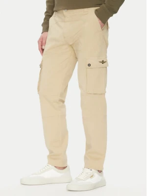 Aeronautica Militare Spodnie materiałowe 251PA1665CT3534 Beżowy Regular Fit