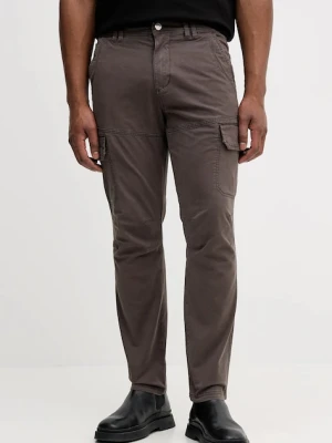 Aeronautica Militare spodnie męskie kolor szary proste PA1633UCT03399