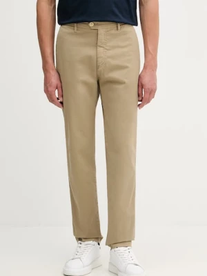 Aeronautica Militare spodnie regularne męskie bawełniane z elastanem