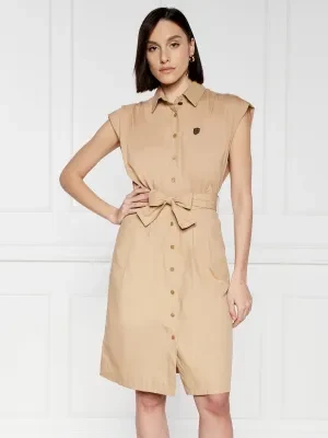 Aeronautica Militare Sukienka z paskiem VESTITO