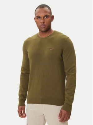 Aeronautica Militare Sweter 252MA1611UL00506 Zielony Regular Fit