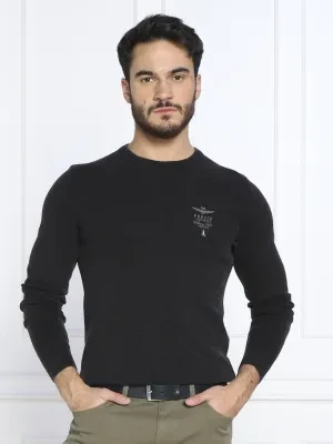 Aeronautica Militare Sweter MAGLIA GIROCOLLO | Regular Fit