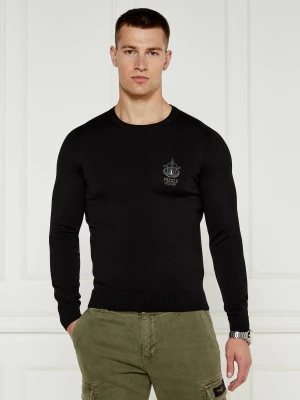 Aeronautica Militare Sweter | Regular Fit czarny
